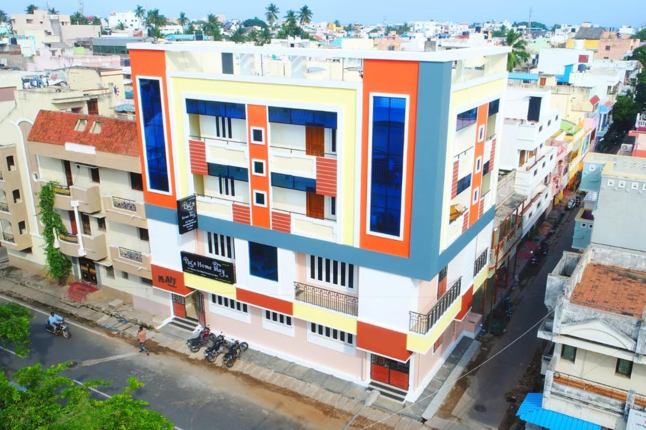 Lia'S Homestay Puducherry Buitenkant foto